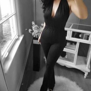 Last Bella Plunging Jumpsuit